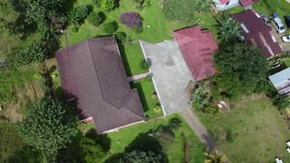 Drone footage dads house Aguas Zarcas Costa Rica