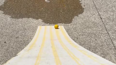 Throwing Balls In Bottles #asmr #relaxing #satisfying