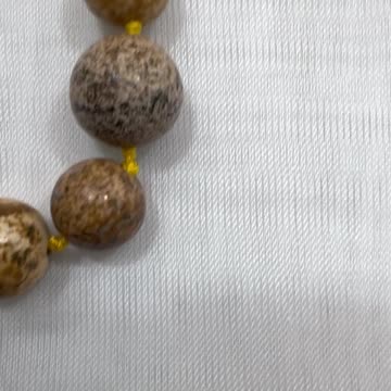 Handmade + Knotting Unique 32” Necklace with Tiger Eye, Agate, Goldstone