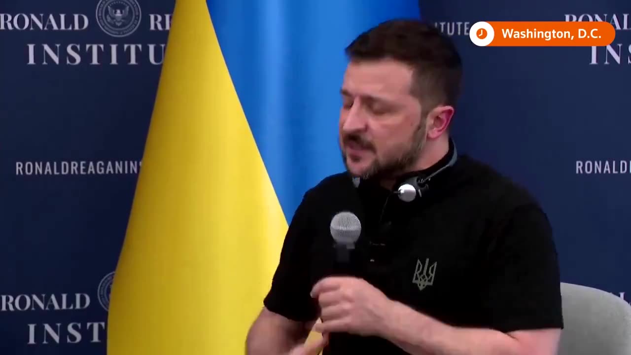 ZELENSKY: I DON'T KNOW IF I CAN COUNT ON TRUMP if he becomes U.S President