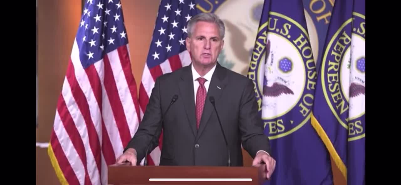 GOP Leader sums up Biden Admin