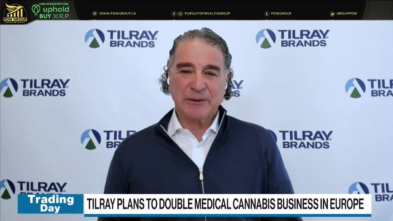 🚨MUST SEE🚨Tilray CEO Discusses European Expansion & Canadian Excise Taxes - BNN Interview