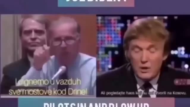 Trump vs. Biden. Peace vs. Bombs. Leadership vs. Dementia (sorry to say). This old clip says it all