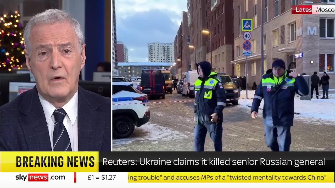 Senior Russian general killed in explosion in Moscow: Sky's Michael Clarke explains