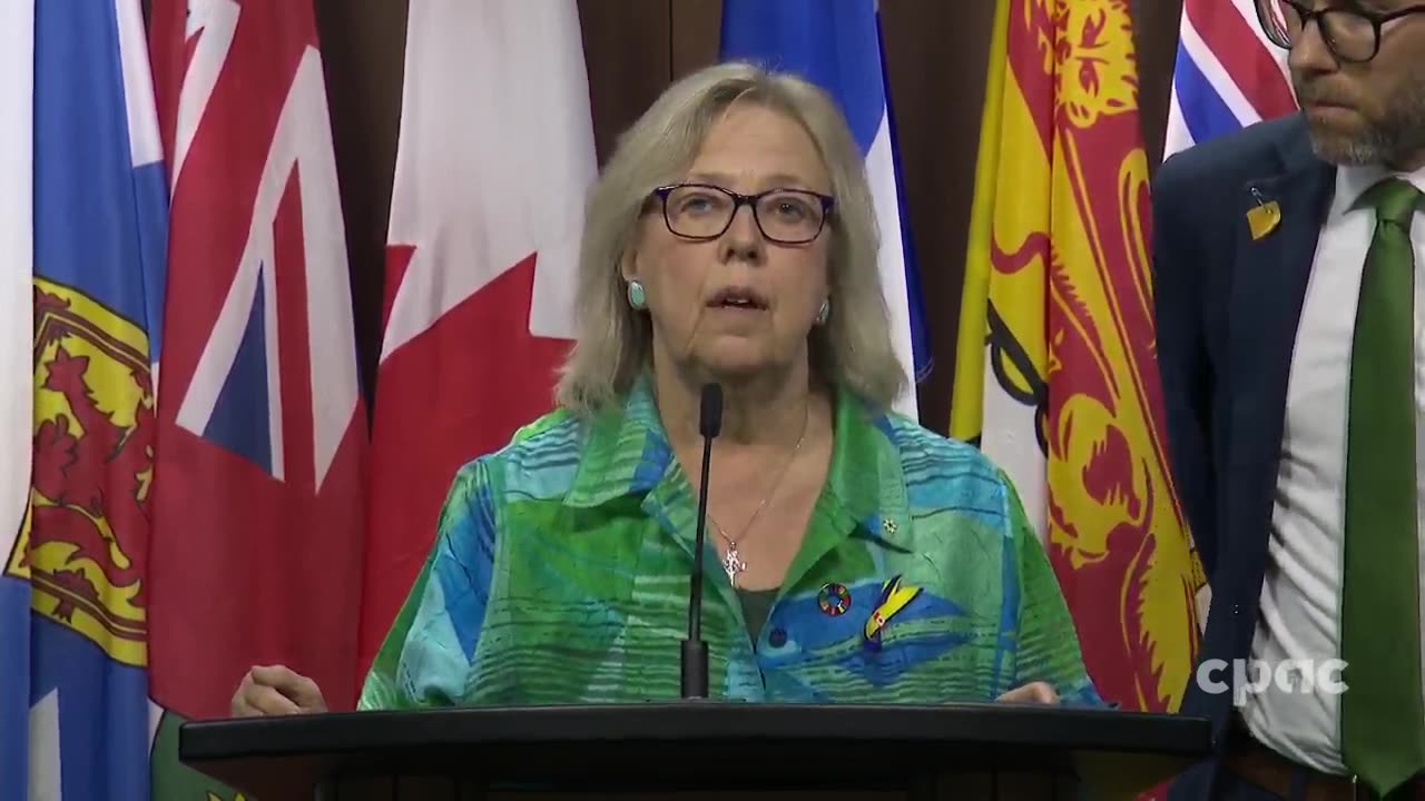 Canada: Green Party Leader Elizabeth May comments amid ongoing wildfire situation – June 8, 2023