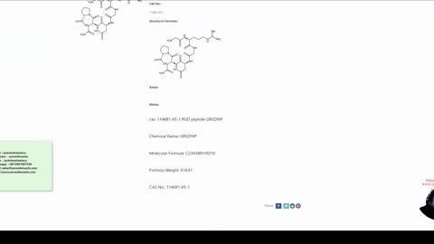 cas: 114681-65-1 RGD peptide GRGDNP