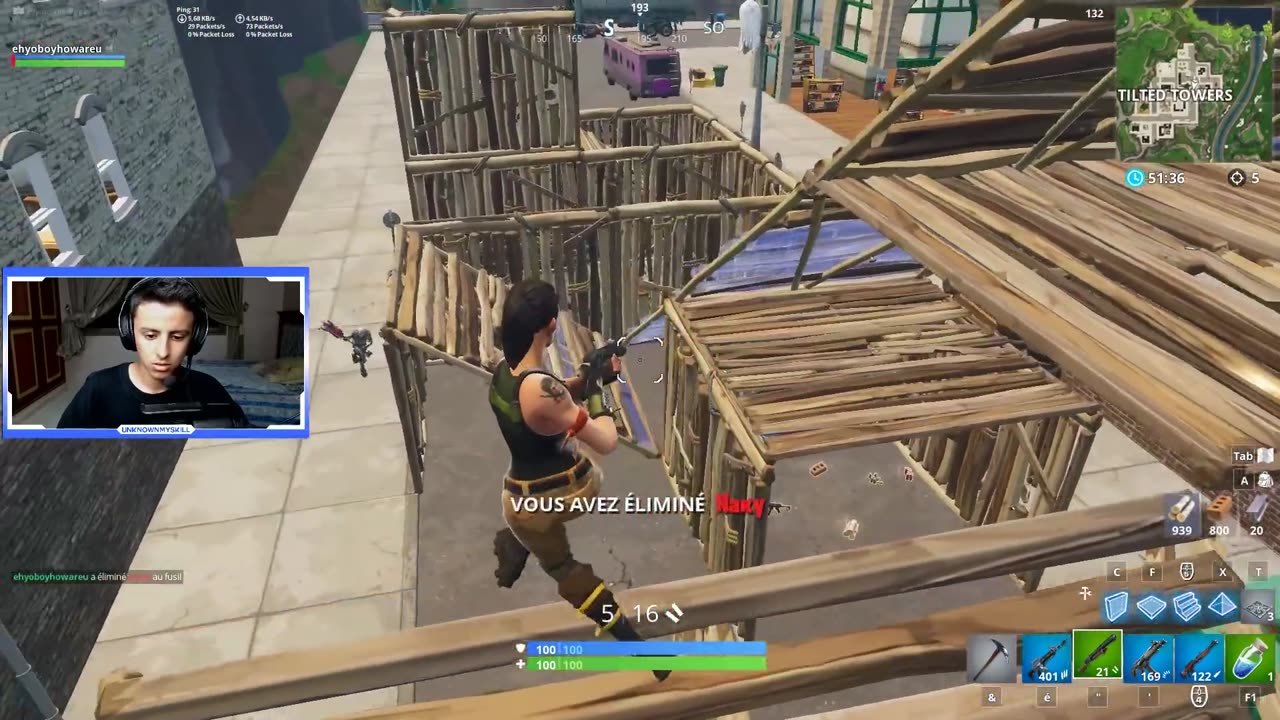 J'ai défié ces 3 NOOBS en 1VS3 sur Fortnite, voici ce qu'il s'est passé...