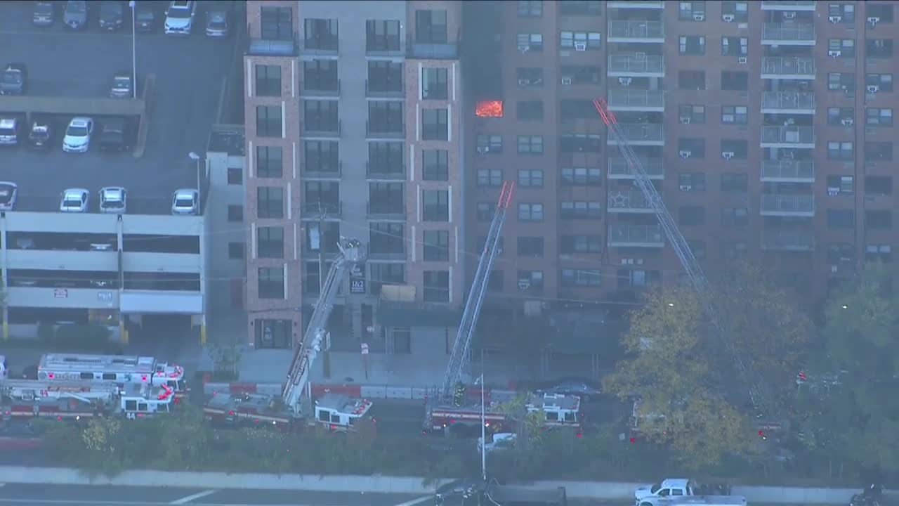 Bronx high rise fire