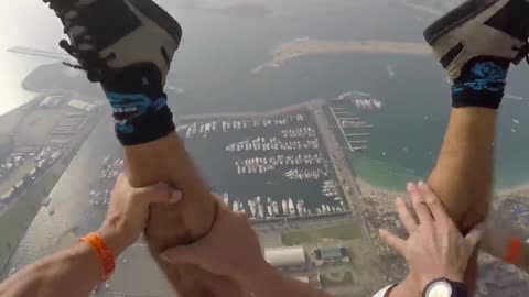 Dream jump - dubai 4k