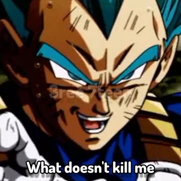 Vegeta - What doesn't kill me | motivation