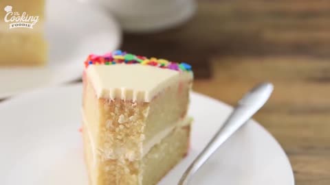 Vanilla cake recipe| How to make birthday cake