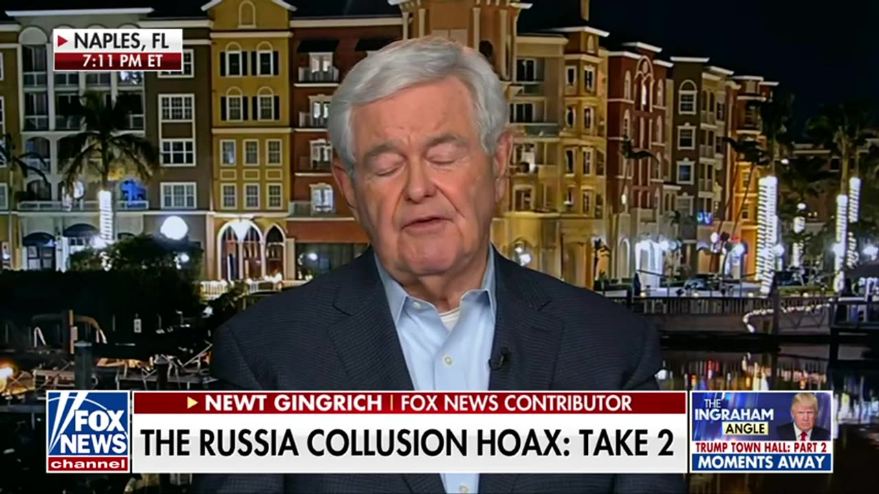 Newt Gingrich- 'It's all a lie'