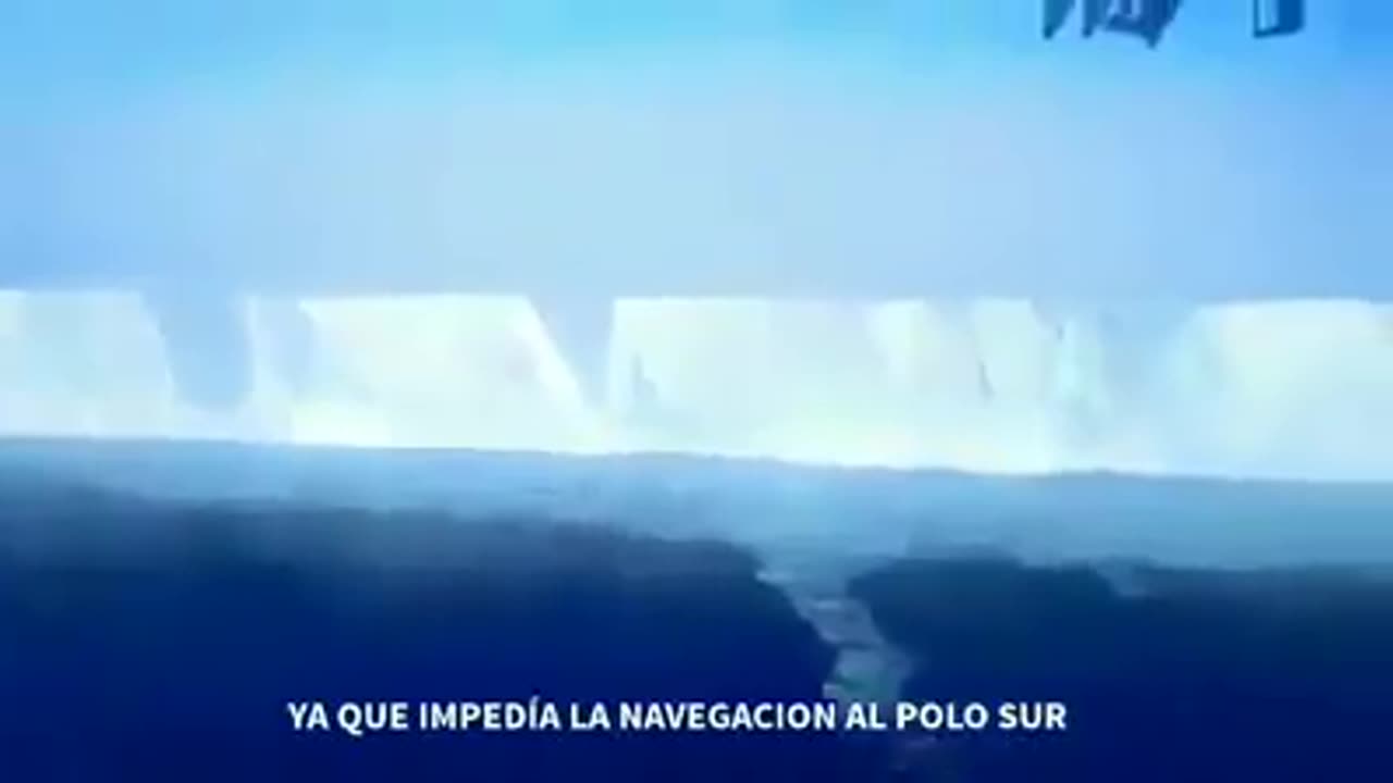 LA PARED DE HIELO DE LA ANTARTIDA