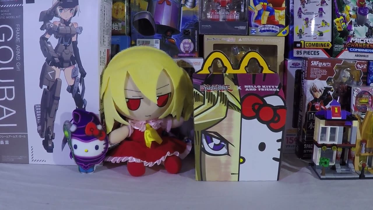 McDonalds Hello Kitty x Yu-Gi-Oh! crossover Happy Meal