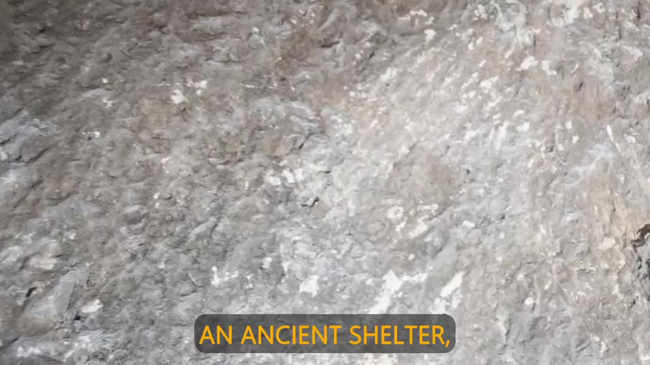 Did archaeologists stumble upon an ancient shelter recently?