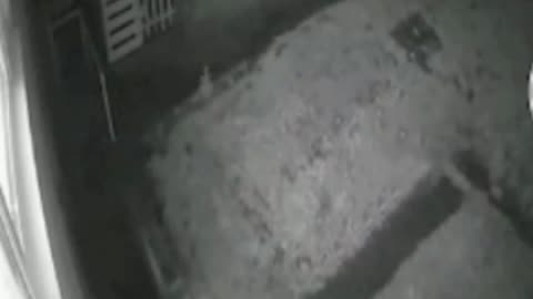 CCTV CAMERA CAUGHT A GHOST