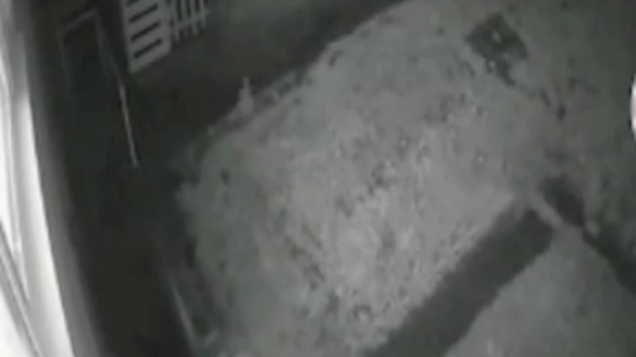 CCTV CAMERA CAUGHT A GHOST