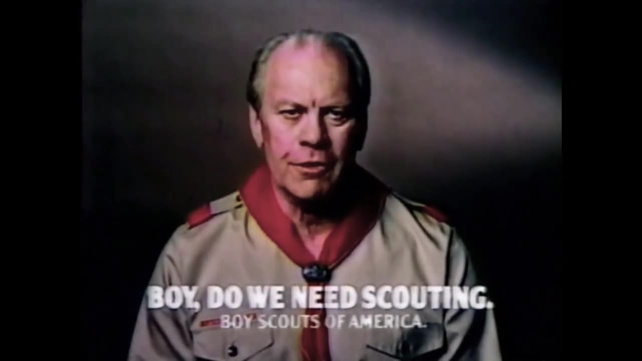 1983 - Jet America Ad & Gerald Ford Scouting Public Service Announcement