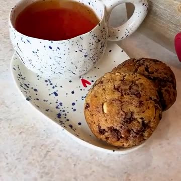 Мягкое шоколадно-ореховое печенье🍫🥜Рецепт