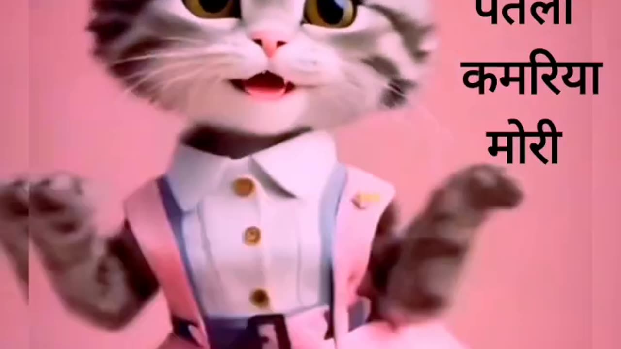 Cute baby cat dance with ai GERNET video 😂🤑