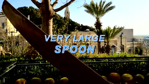 Uri Geller Very Large Spoon