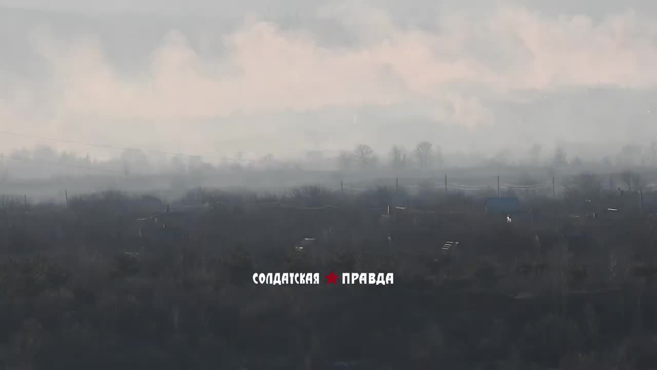 Ukraine War - DNR artillery works on the positions in the direction of New York