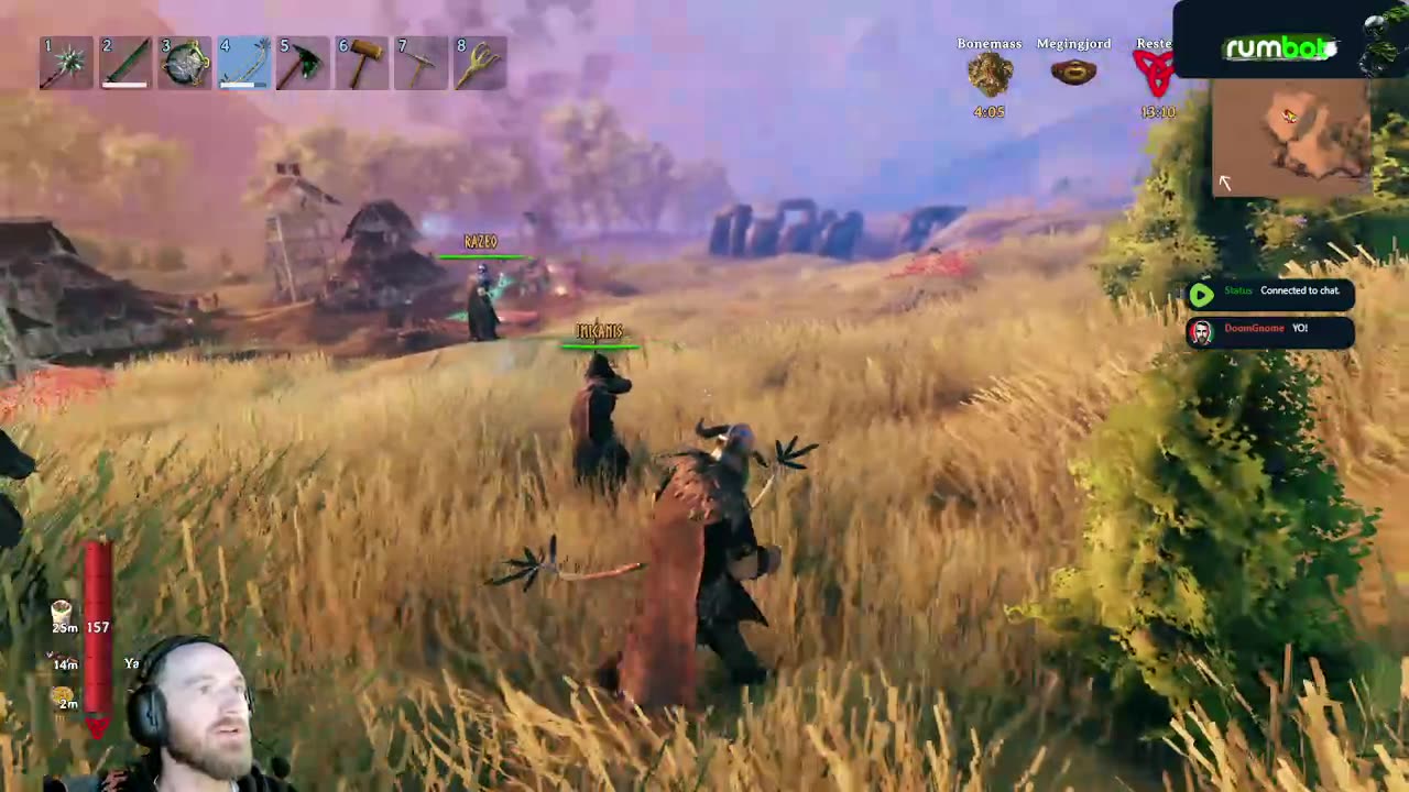 Valheim: Raiding Fuling Villages, Kicking ass and taking names!!!