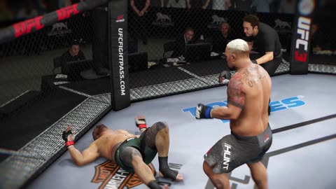 PS4 bot Tai Tuivasa vs user Mark Hunt