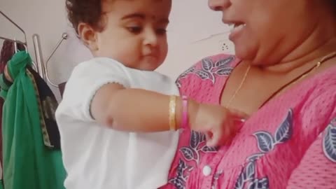 Baby and granny
