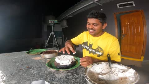 World's biggest oreo Biscuit... Biggest Oreo Cake | Telugu Experiments