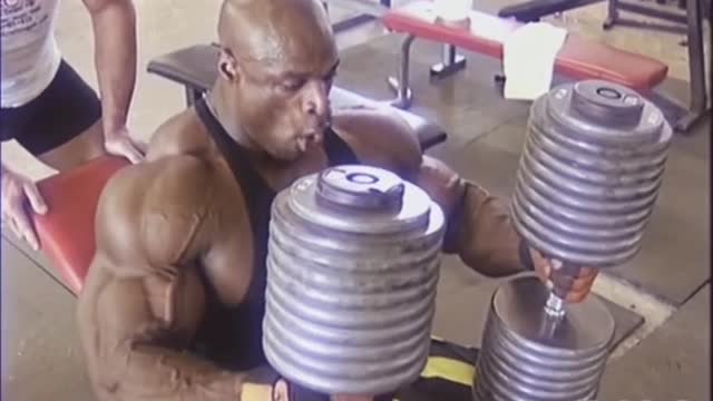 Ronnie Coleman gym workout 👑 🐐