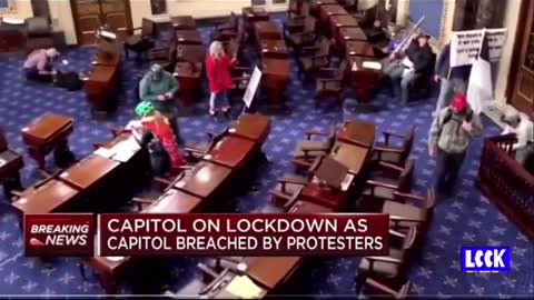 Trump Supporters Reached * Senate Floor* Nowl!