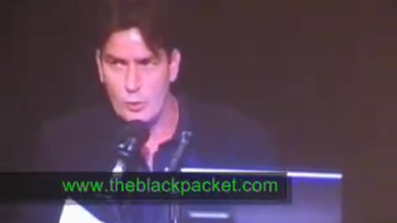 Charlie Sheen and Alex Jones at American Scholars Symposium