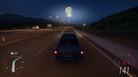 Forza Horizon 5 - Exploring Mexico in a 1955 Chevrolet at Night