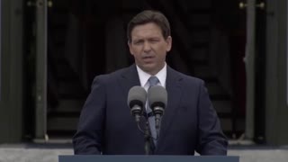 DeSantis sounding very Presidential