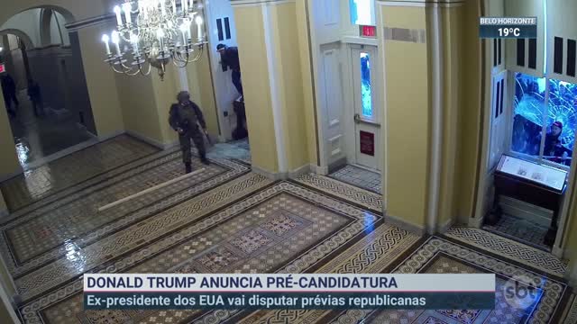 Donald Trump anuncia pré-candidatura à presidência dos EUA SBT Brasil (161122)