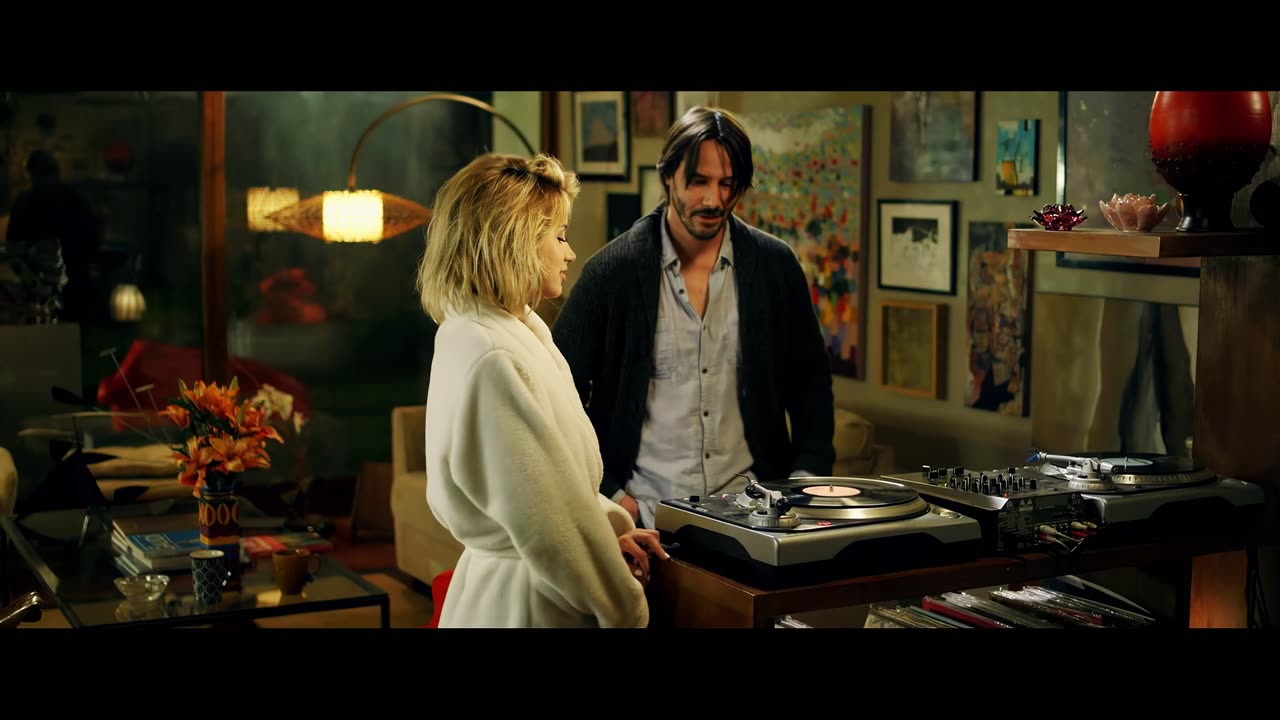Ana de Armas Keanu Reeves Toc Toc Knock Knock 2015 scene 2 remastered 4k