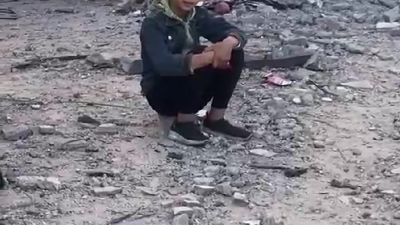 The cry of the Palestinian children