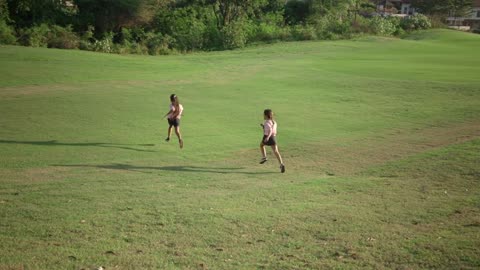 kid playing in ground | enjoying