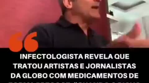 Covid? Quando a coisa aperta eles correm fazer o tratamento!
