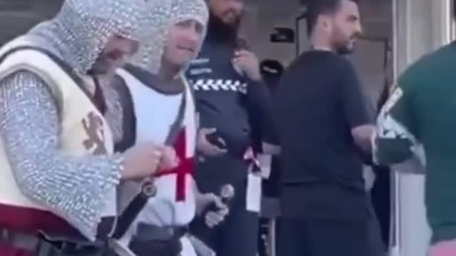 England fans detained for fancy dress in Qatar.