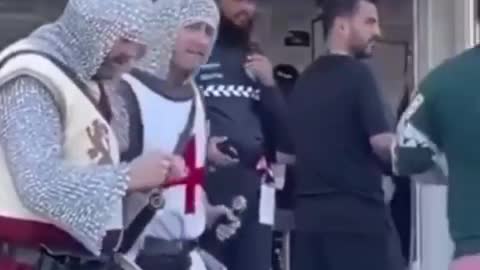England fans detained for fancy dress in Qatar.