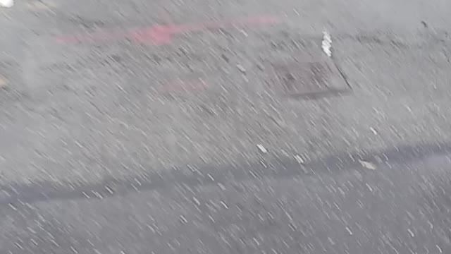 Blacktop steaming