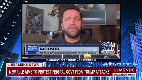 MSNBC is alarmed Kash Patel may be Trump's AG