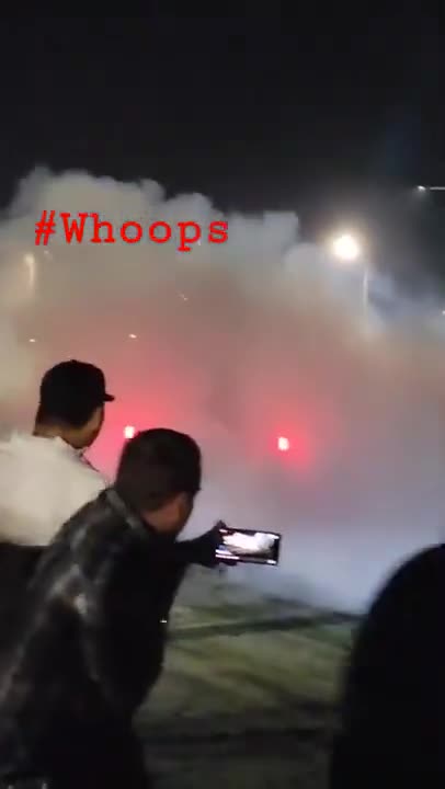 Silverado Goes Crazy and Throws Rubber at Crowd!