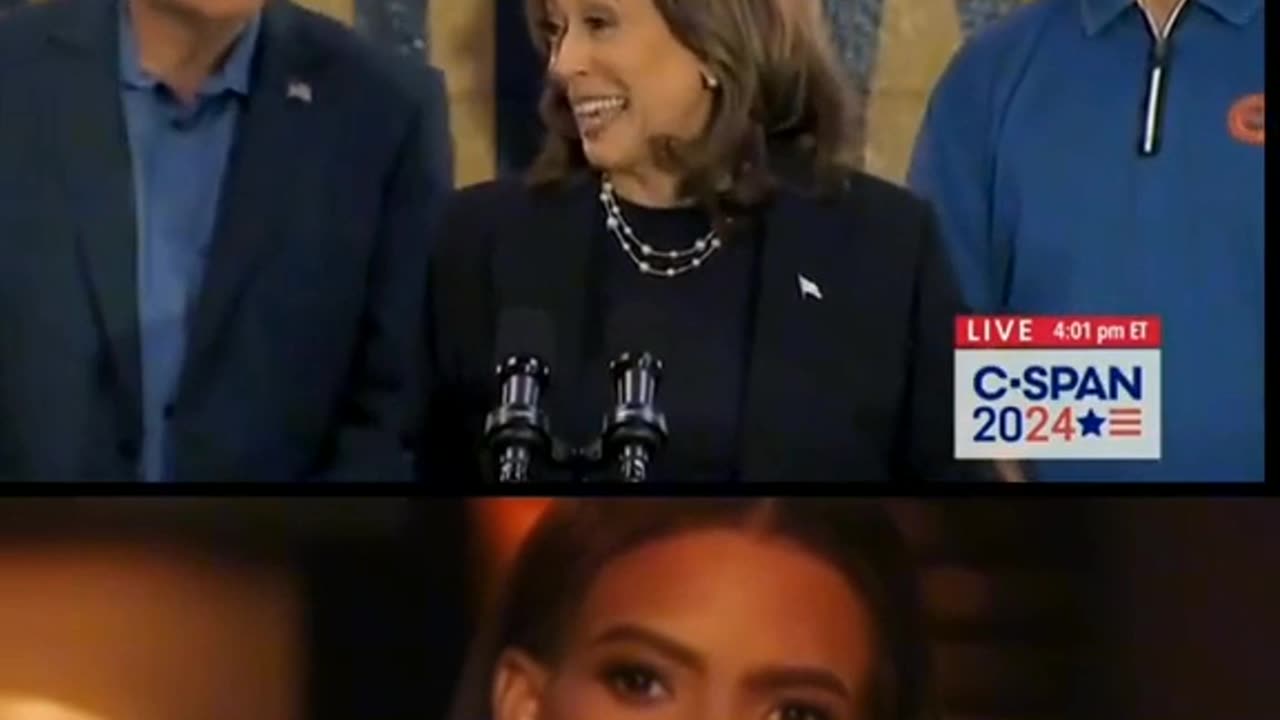 Kamala Harris - she's doing that accent again