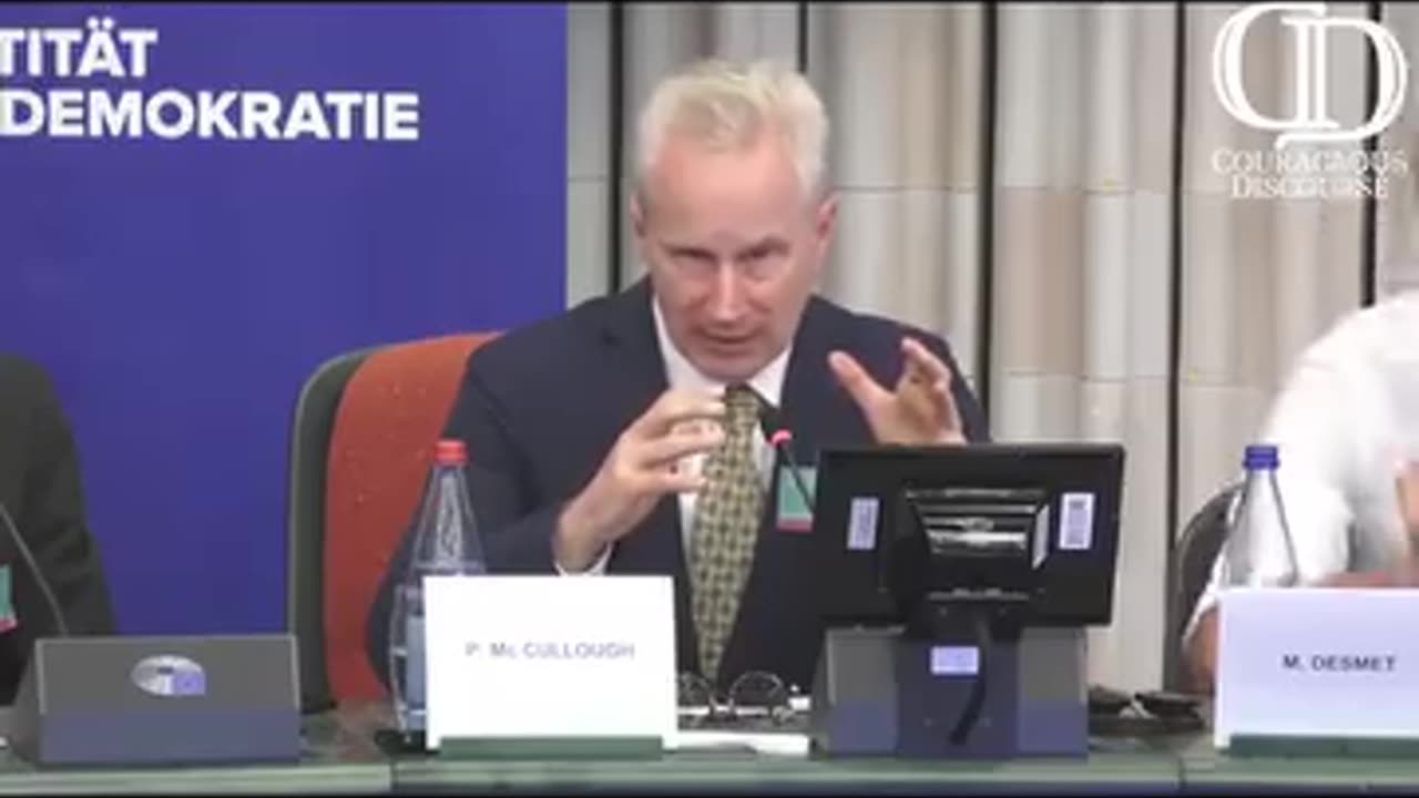 Dr McCullough names key players in the greatest crime against human kind in history