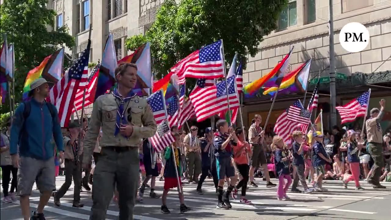 Seattle Pride kicks off being led Boys & Girls Scouts of America