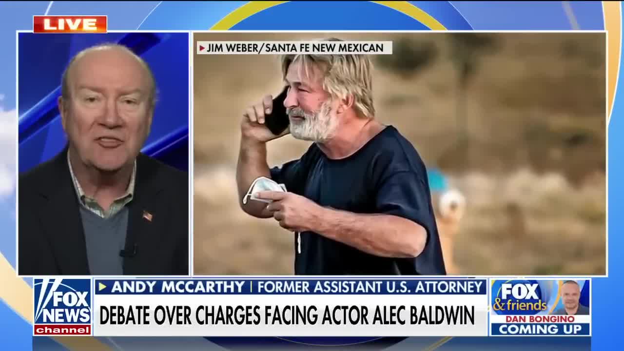 Former federal prosecutor says Alec Baldwin charges not fair