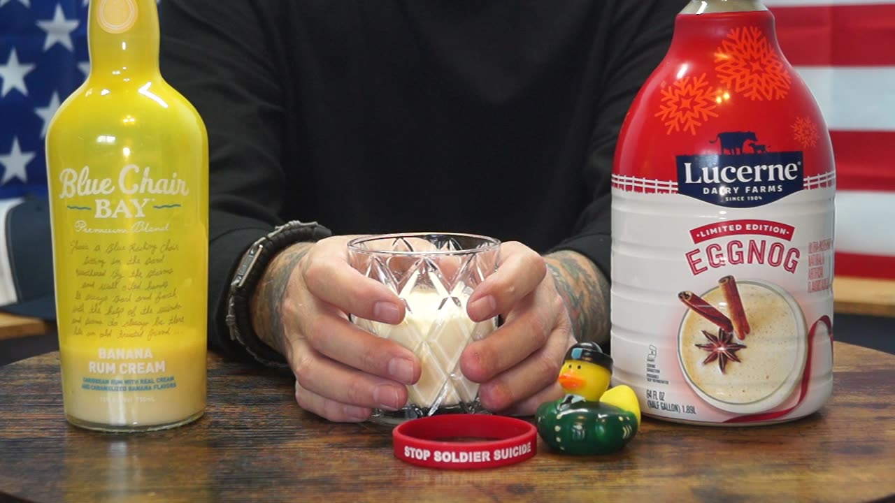 William Payne - Blue Chair Bay Banana Rum Cream & Lucerne Eggnog
